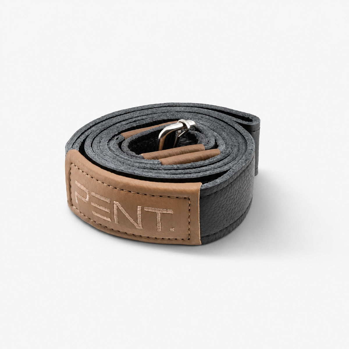 Pasa Yoga Belt — PENT supplier studio view; representative finish