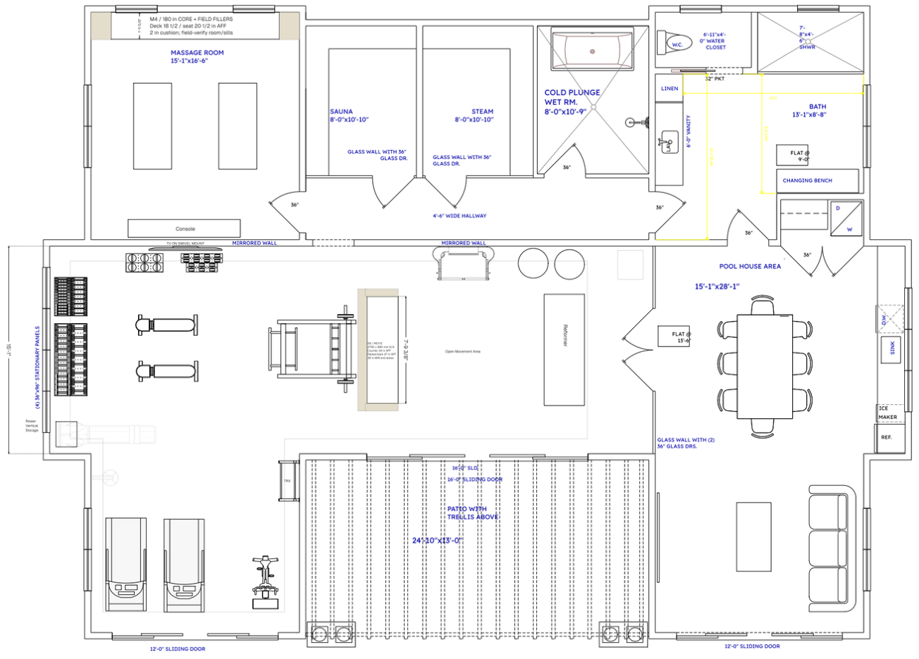 Redacted sample: floorplan