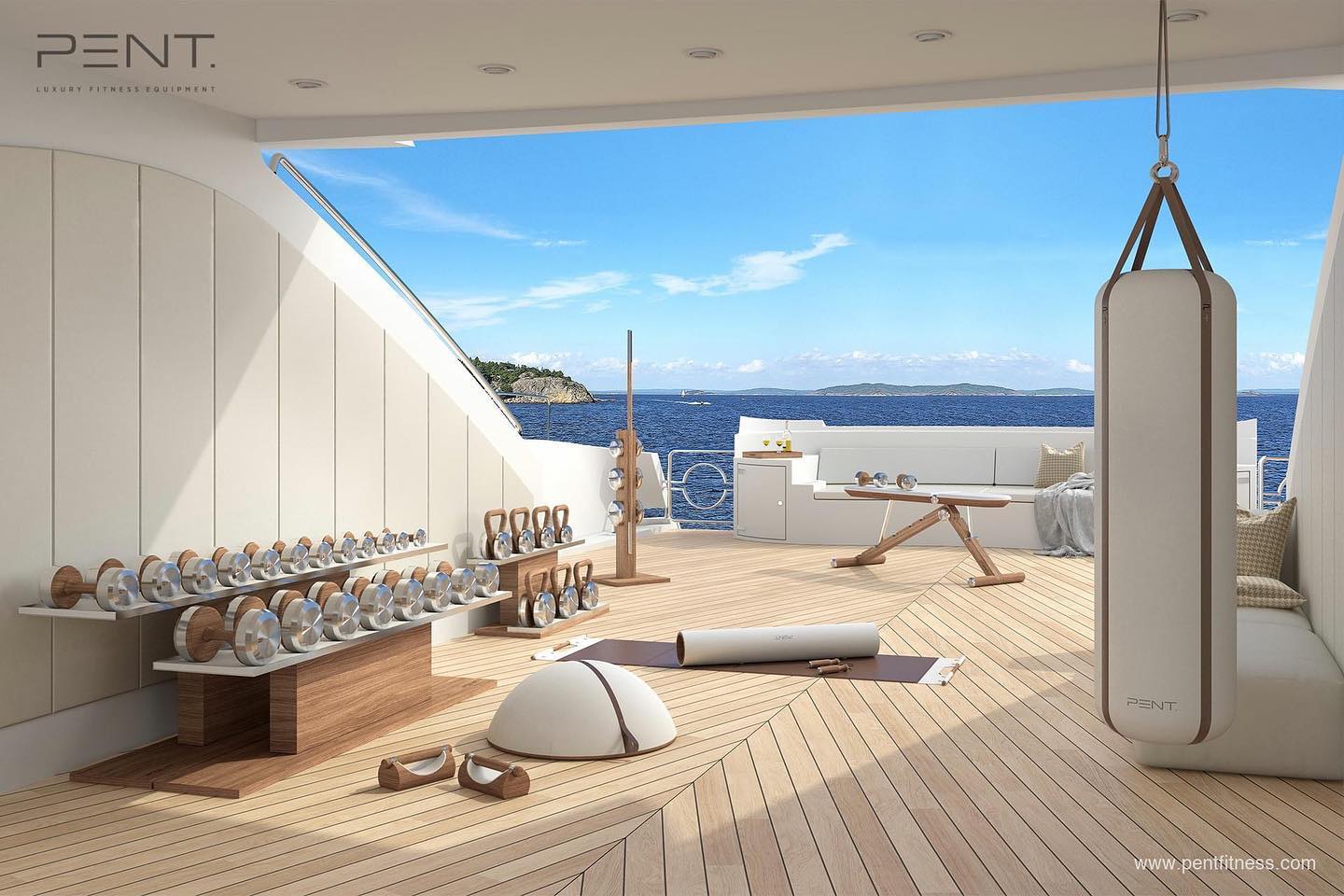 Yachts & Their Gyms: The Ultimate Floating Palaces