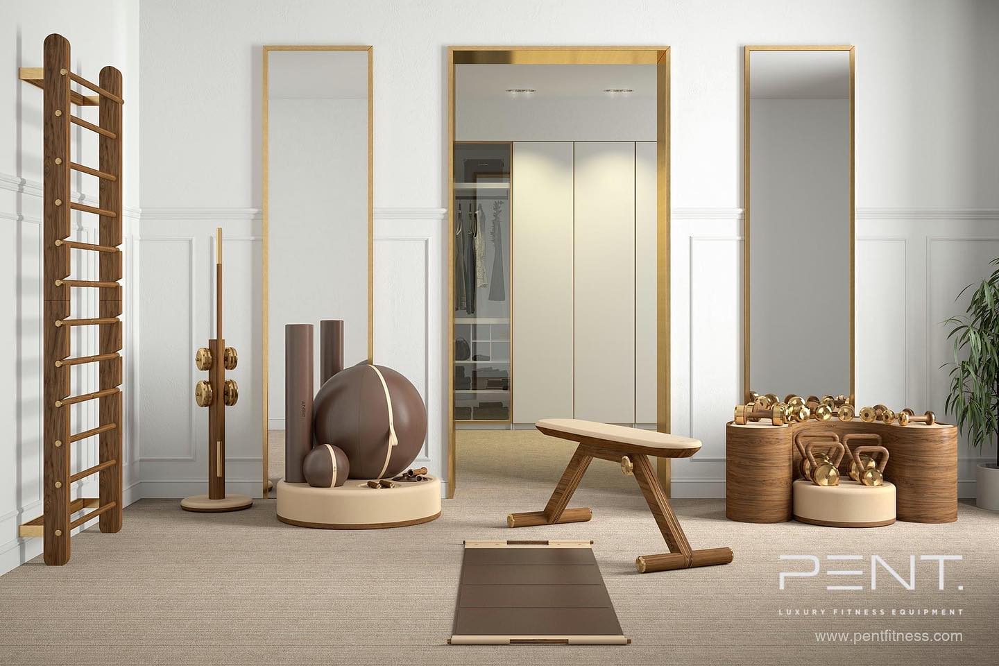 Fitness Equipment As A Piece of Furniture