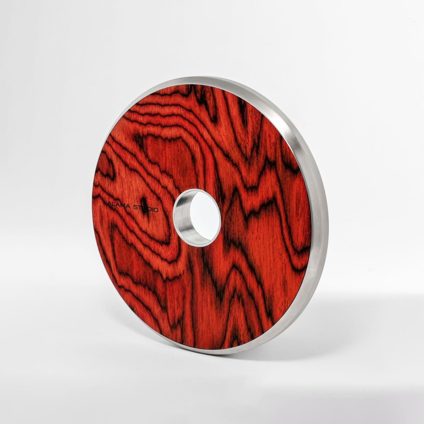 Barbell Weights by Alama Studio - Alpi Sottsass Red color corrected