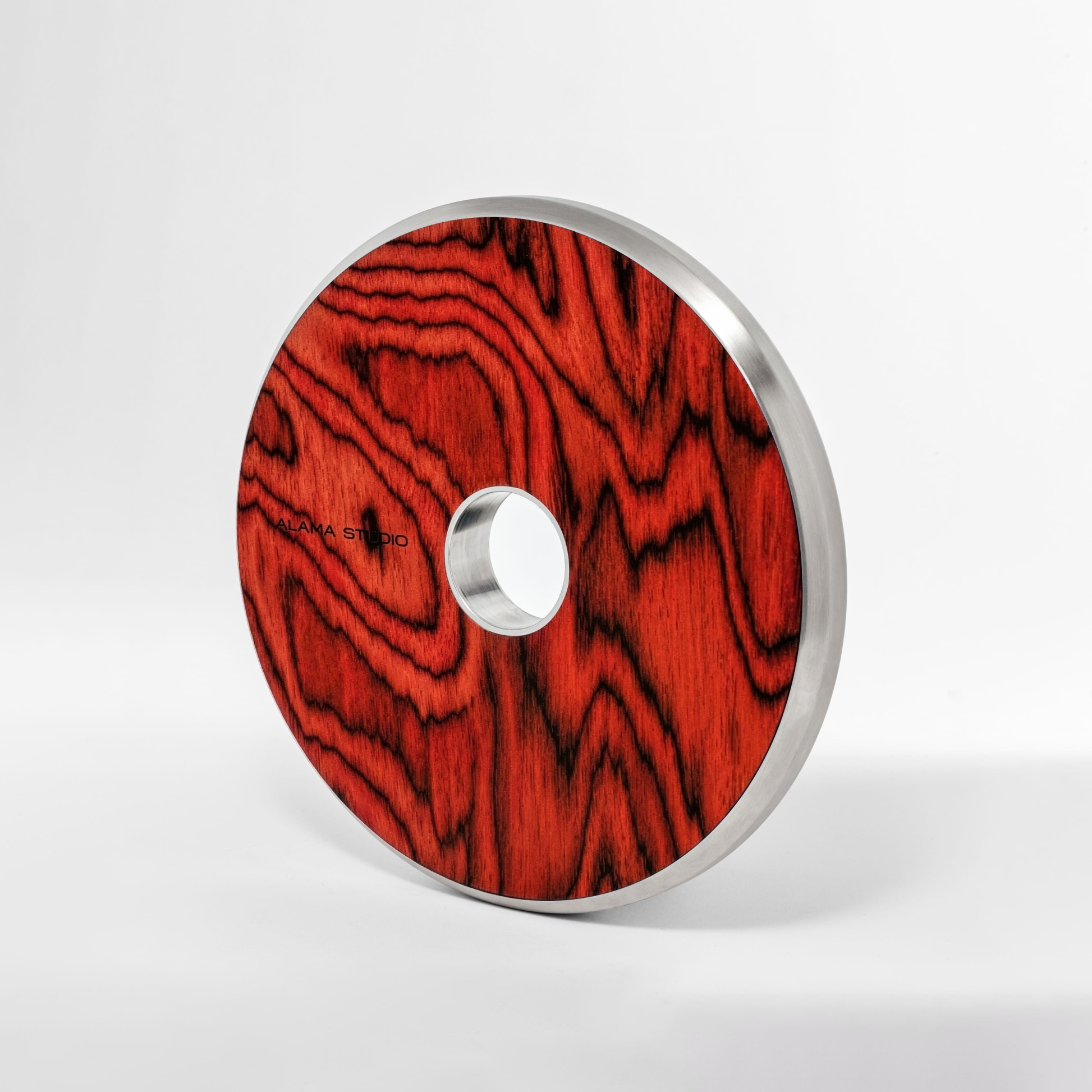 Barbell Weights by Alama Studio - Alpi Sottsass Red color corrected