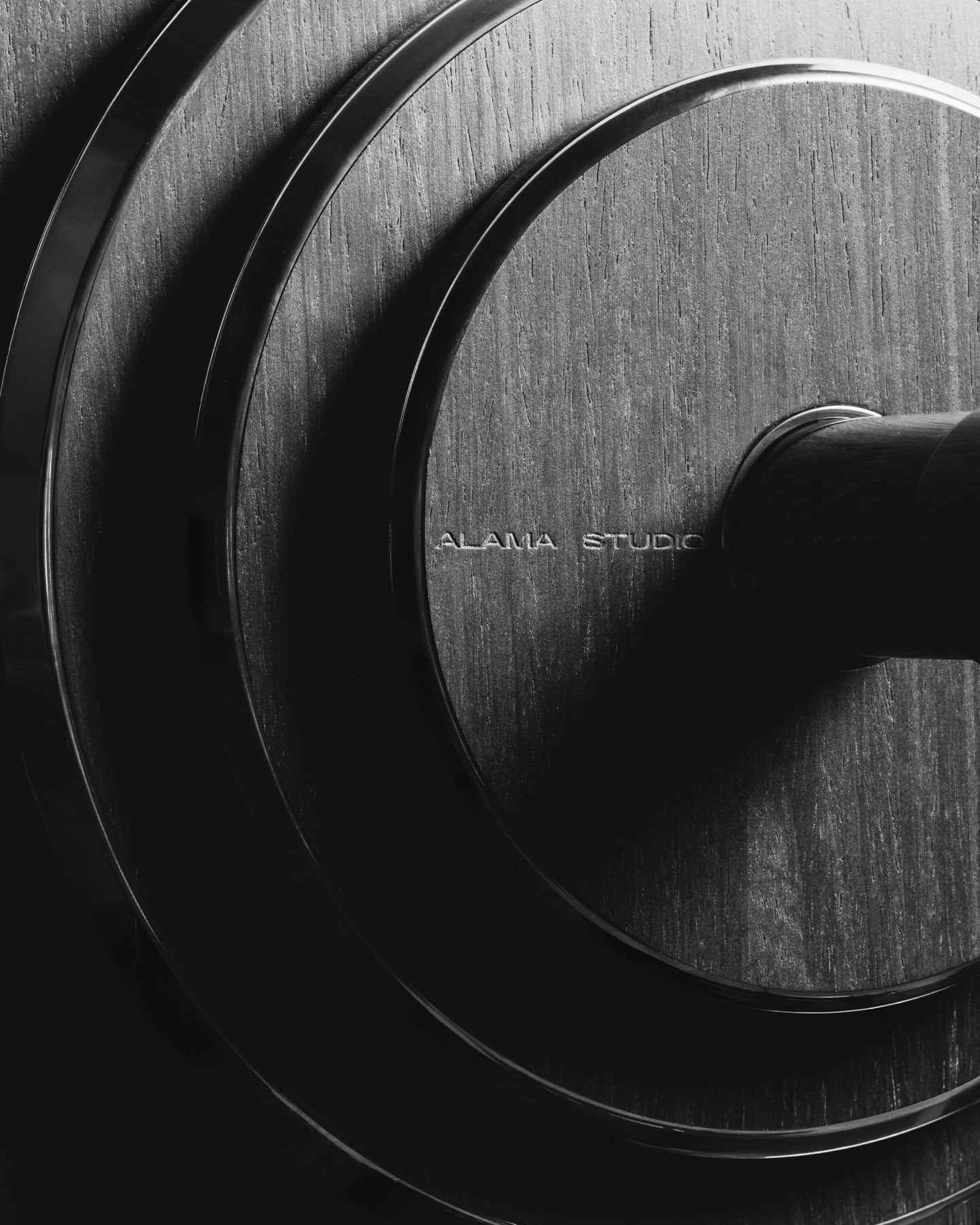 Dumbbell & Kettlebell Storage Wall System by Alama Studio