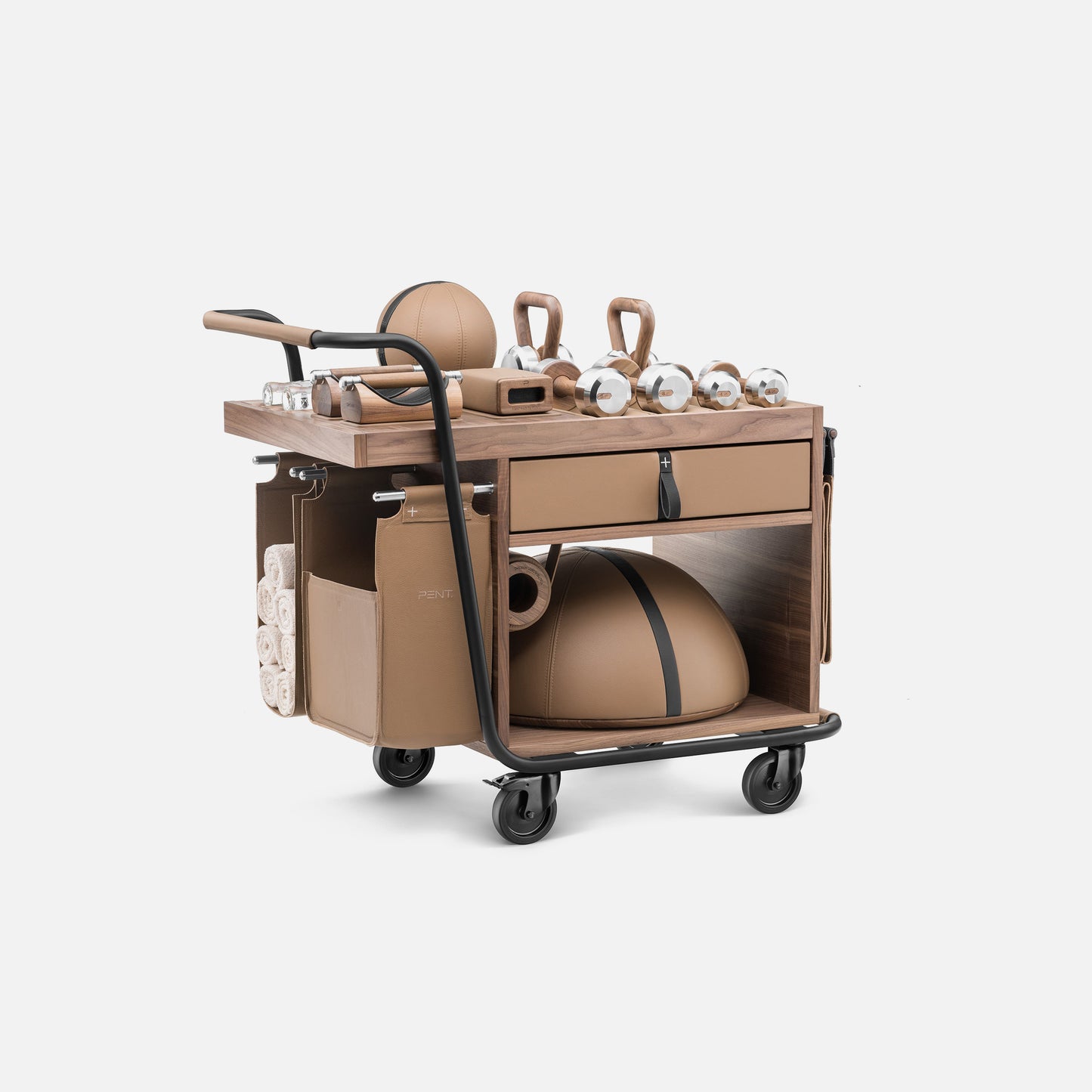 Sophia Mobile Gym Cart lifestyle image