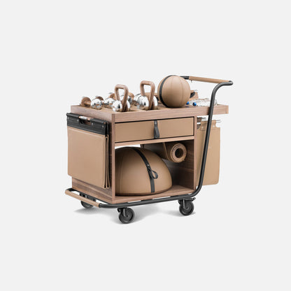 Sophia Mobile Gym Cart lifestyle image