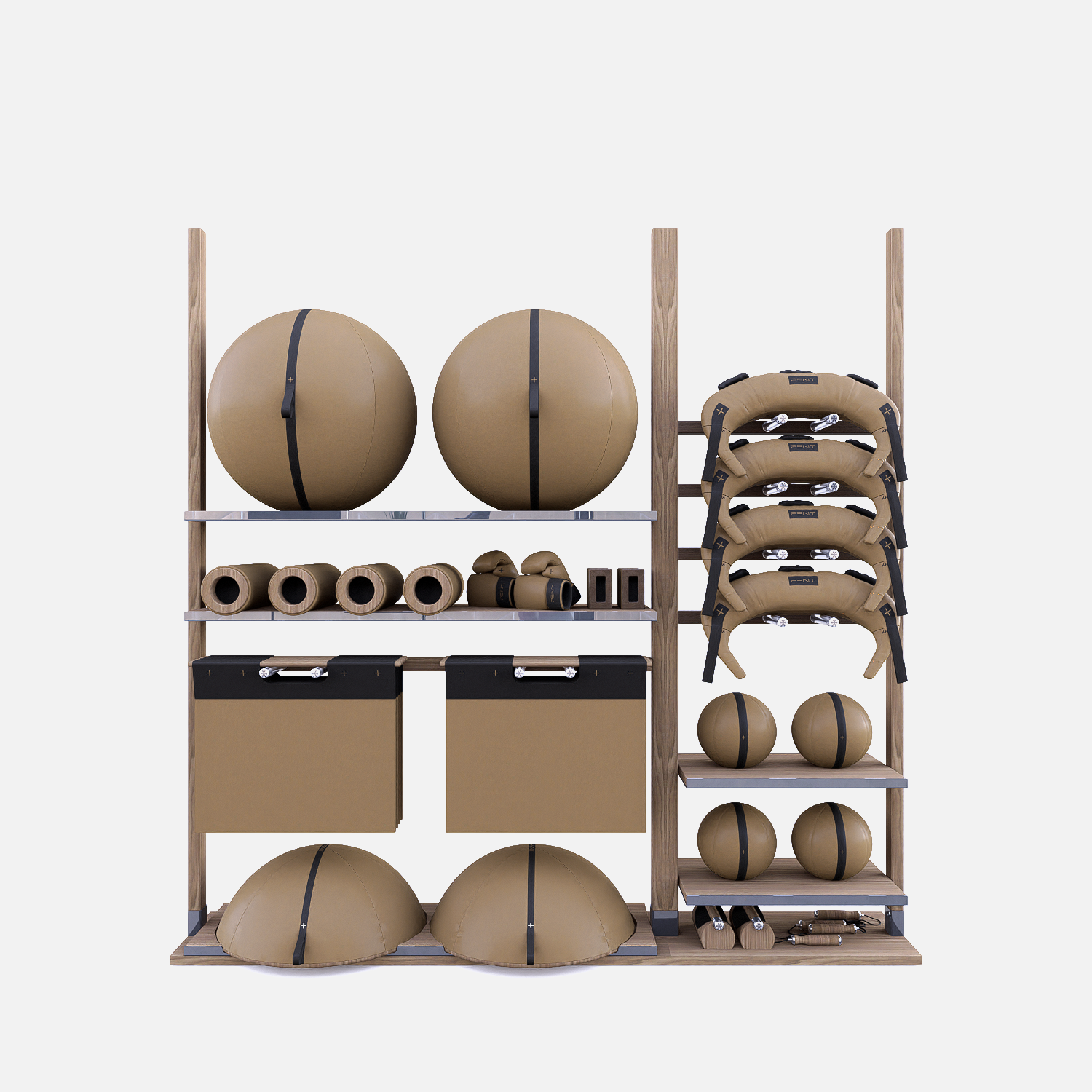 Stora Luxury Leather Fitness System