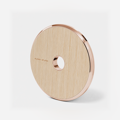 Barbell Weights by Alama Studio - Alpi Striped White zoomed-out variant
