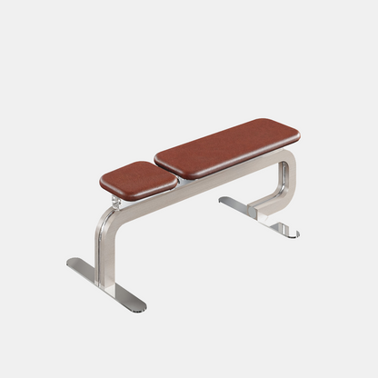 Bench by Alama Studio - brown leather full bench render