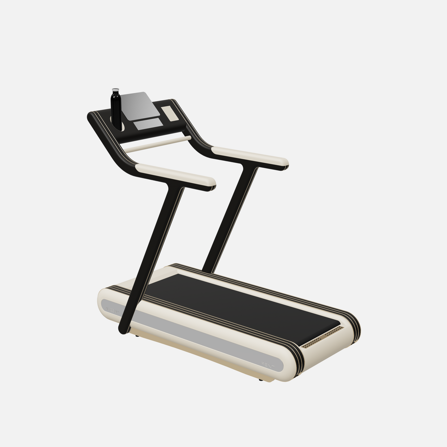Alessia Motorized Treadmill — Gold, Black Ash, Beige