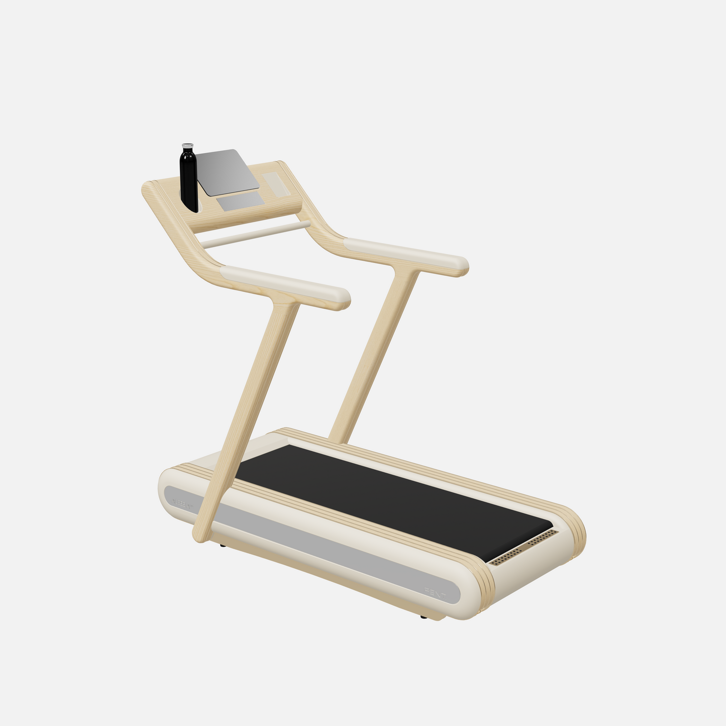 Alessia Motorized Treadmill — Gold, Natural Ash, Beige