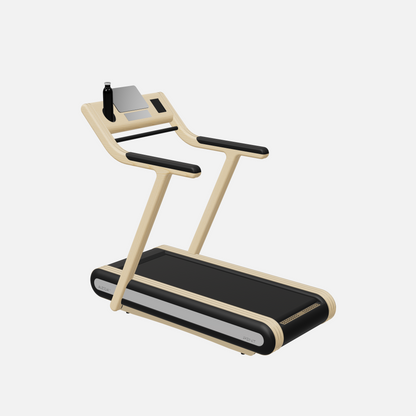 Alessia Motorized Treadmill — Gold, Natural Ash, Black