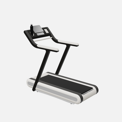 Alessia Motorized Treadmill — Stainless Steel, Black Ash, White