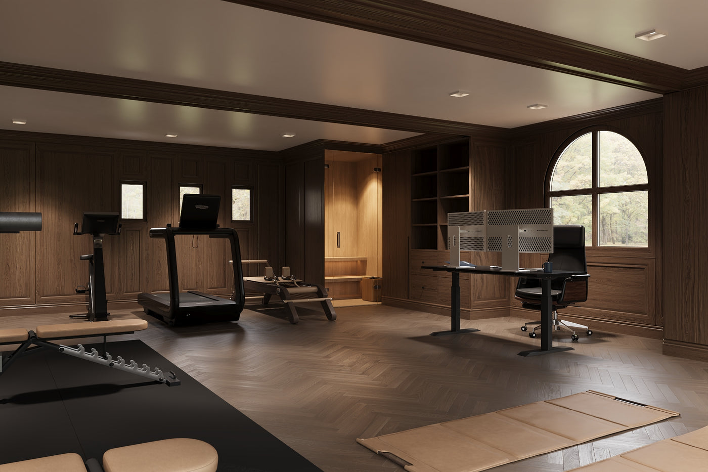 Scottsdale Private Residence - Scottsdale gym 03