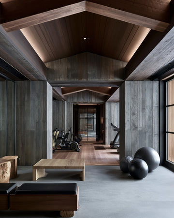 Swiss Alps Chalet Gym
