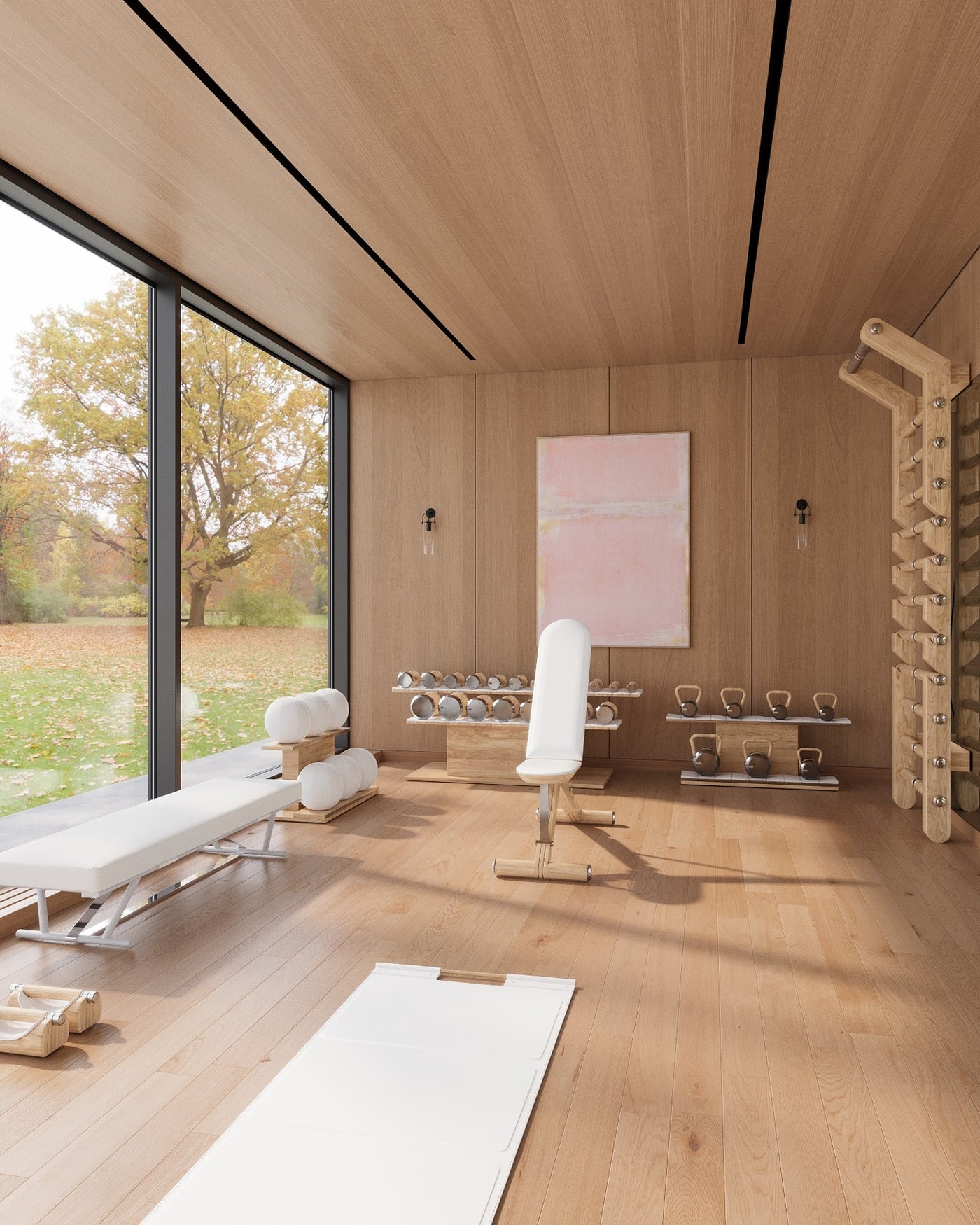 Greenwich Natural Ash Gym