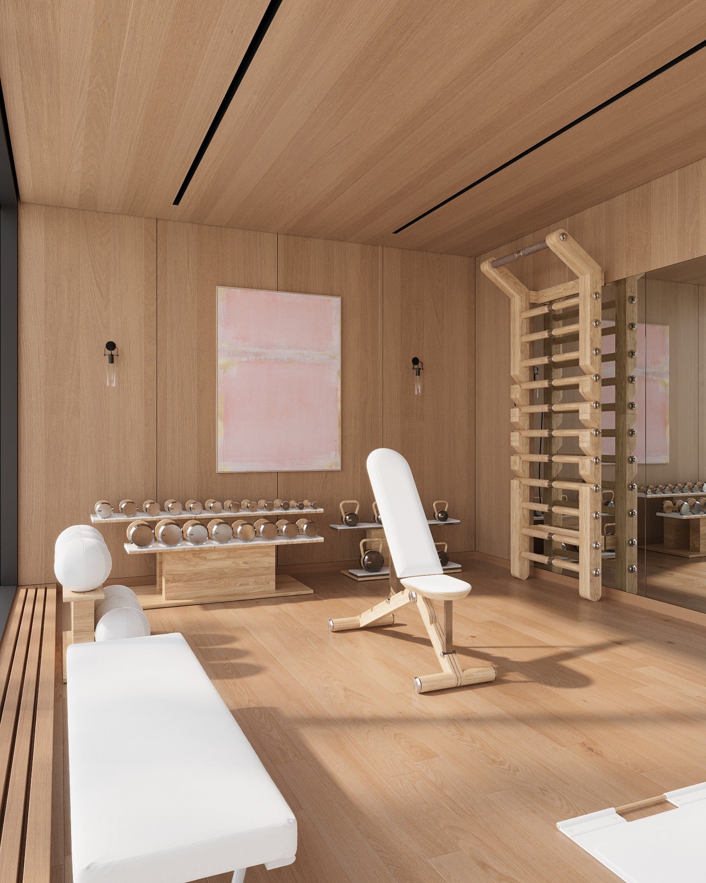 Greenwich Natural Ash Gym