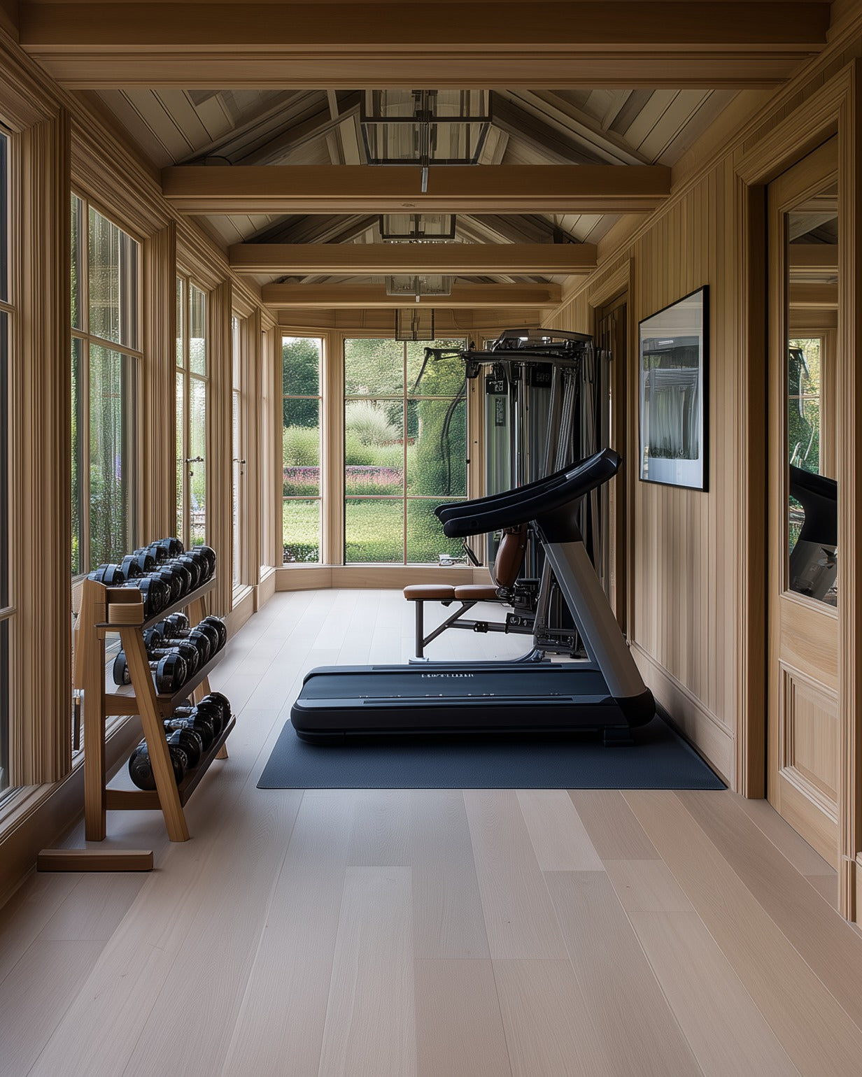 Backyard Gym Building