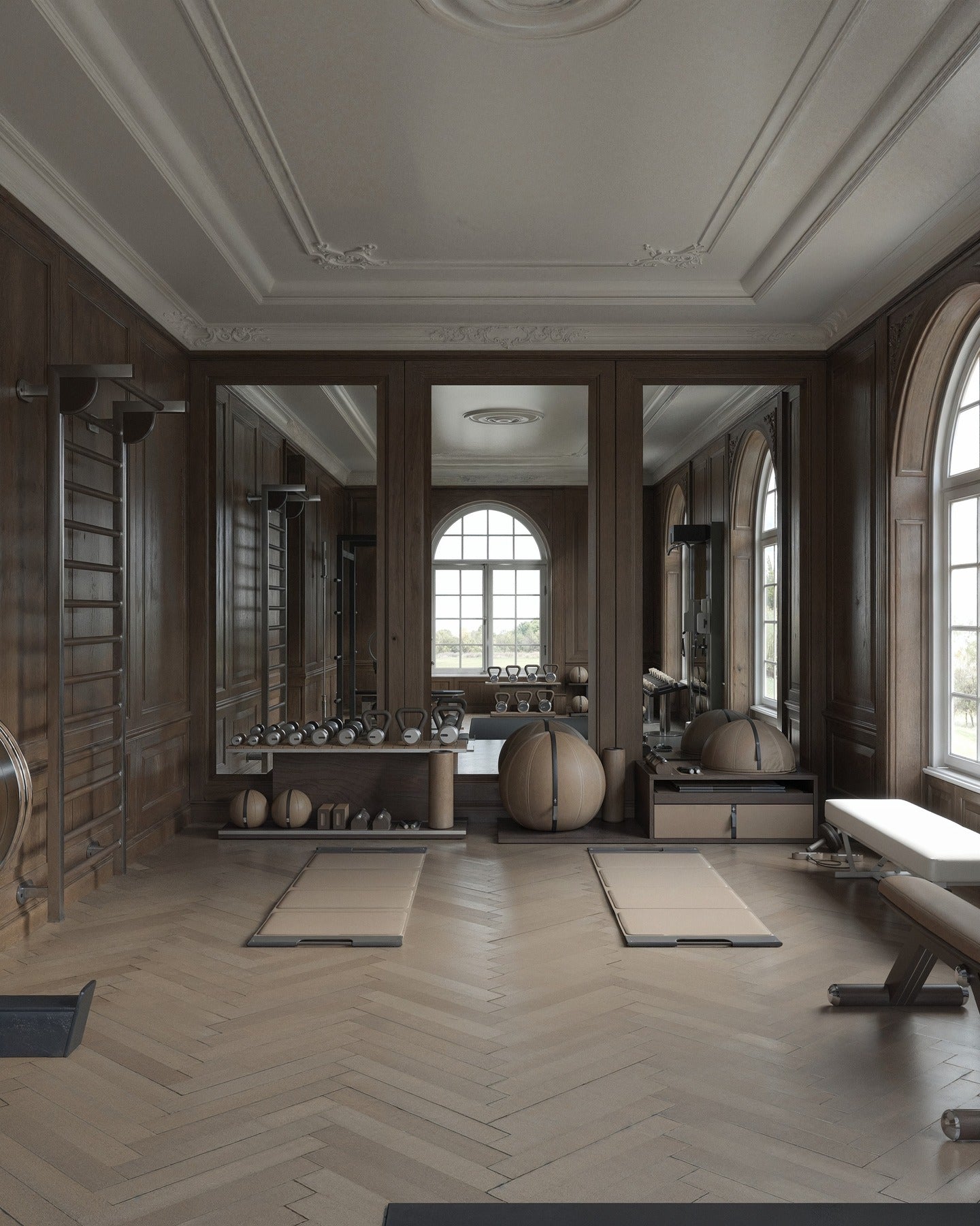 Fallston Old World Home Gym