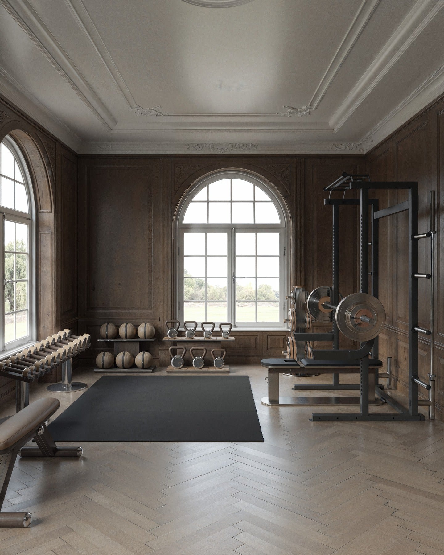 Fallston Old World Home Gym