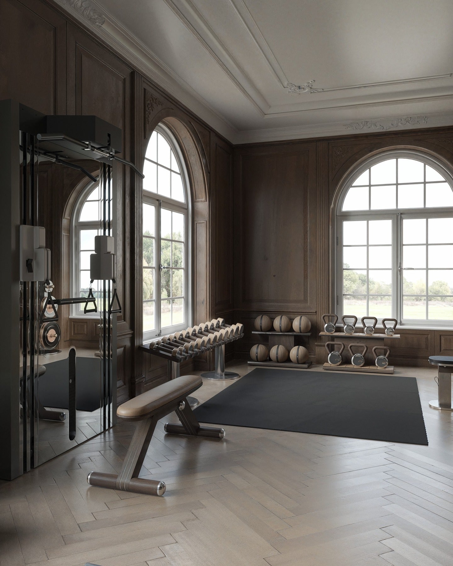 Fallston Old World Home Gym