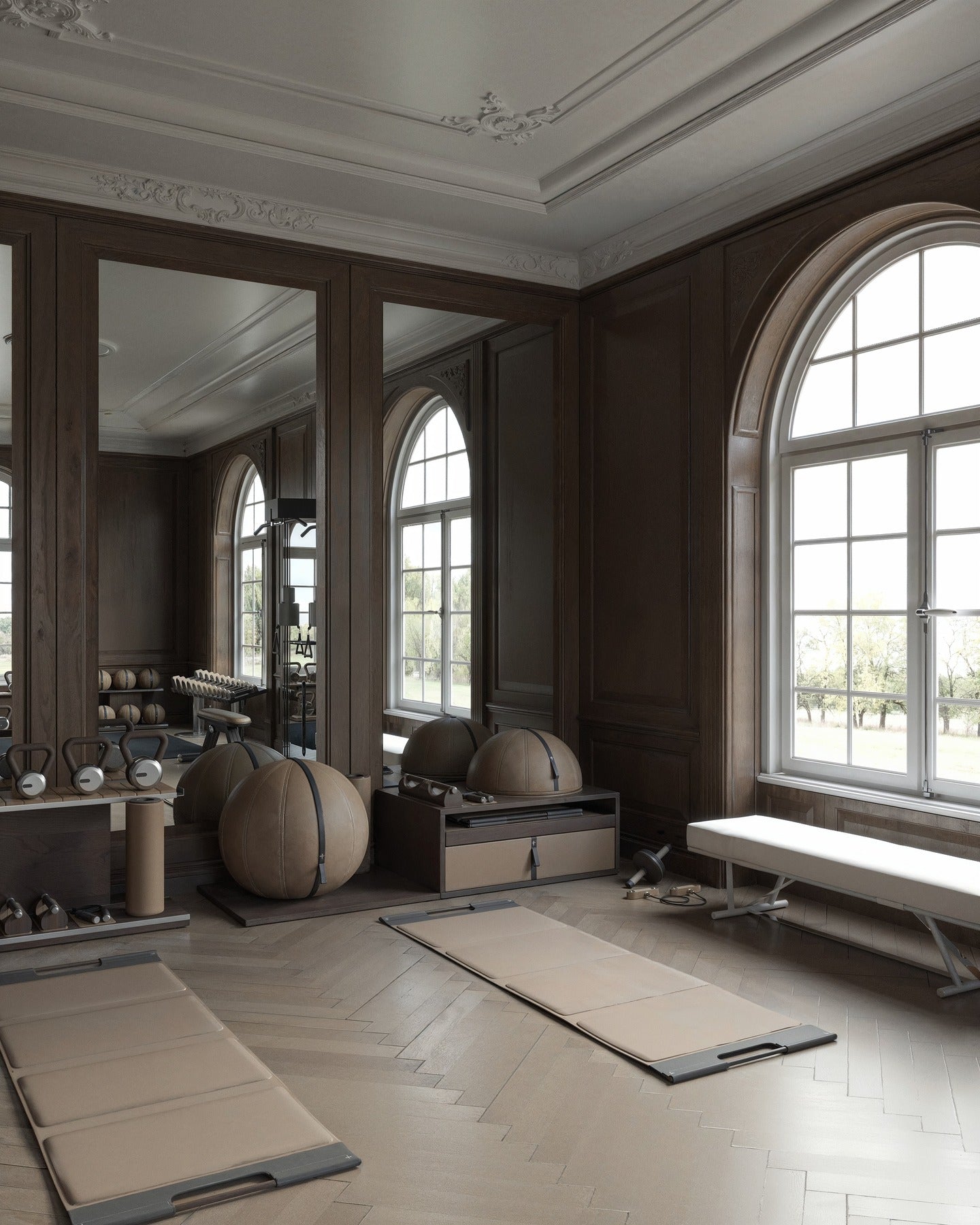 Fallston Old World Home Gym