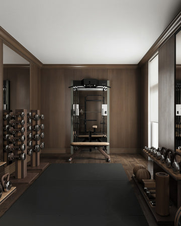 New Canaan Wood Floor Gym