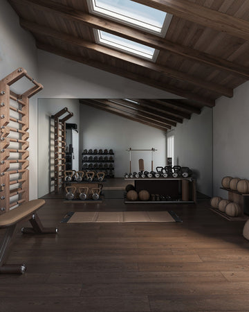 Aspen Winter Chalet Gym