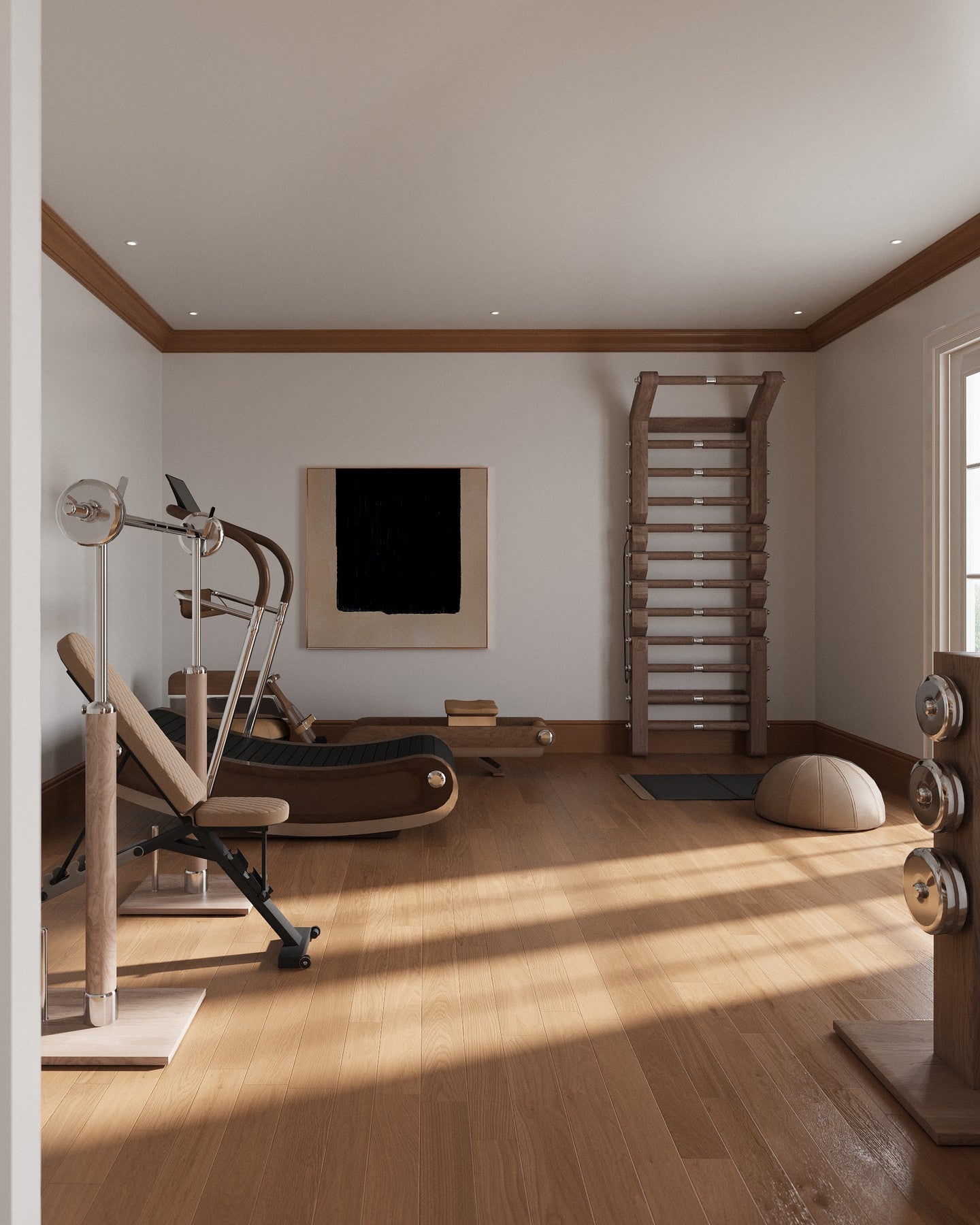 Rowayton Two Room Home Gym
