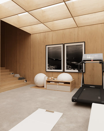 Wellesley Natural Ash Home Gym