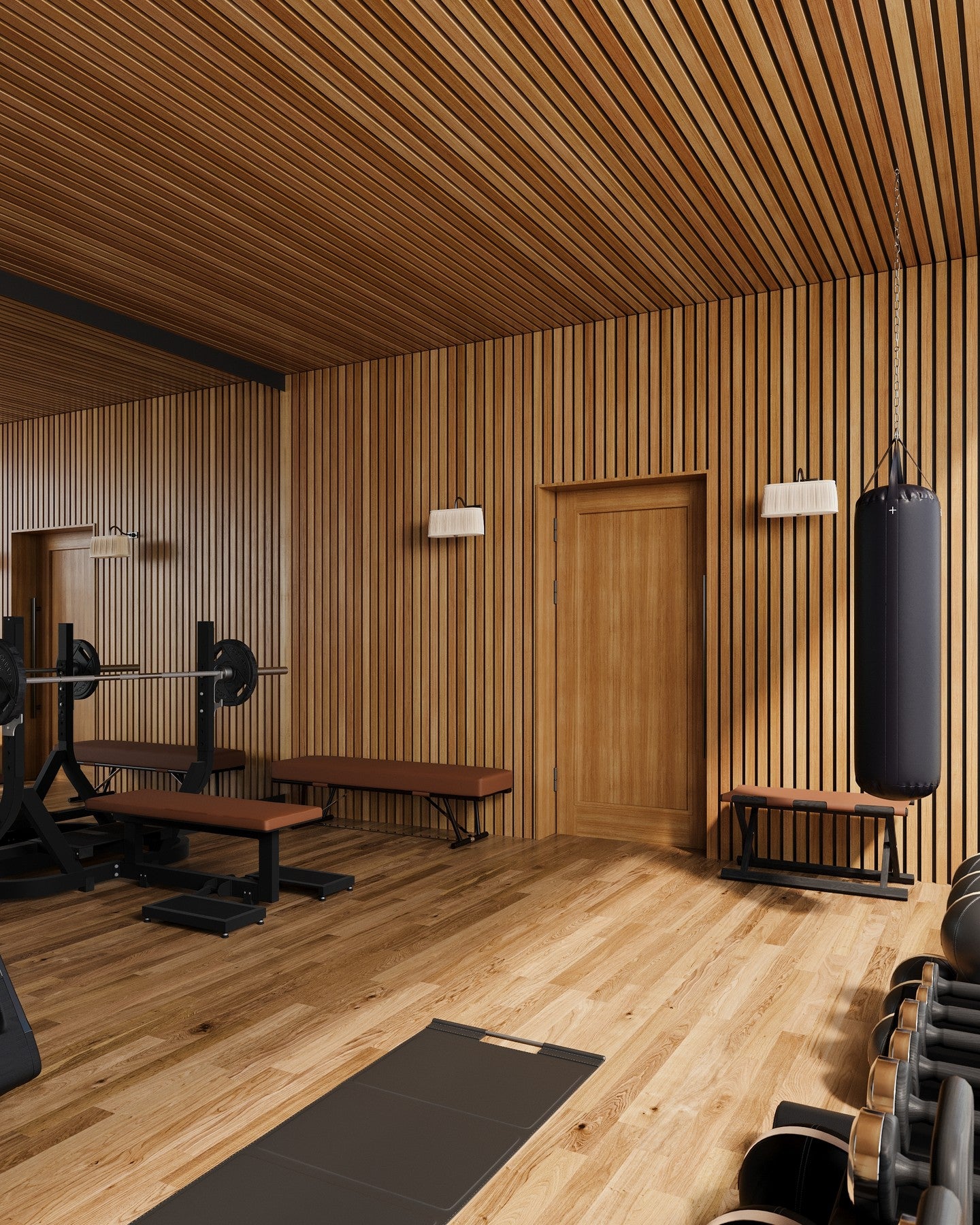 English Countryside Estate Gym