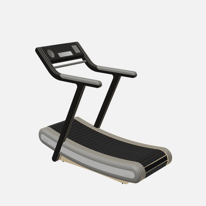 Irena Luxury Manual Treadmill — Gold, Black Ash, Grey