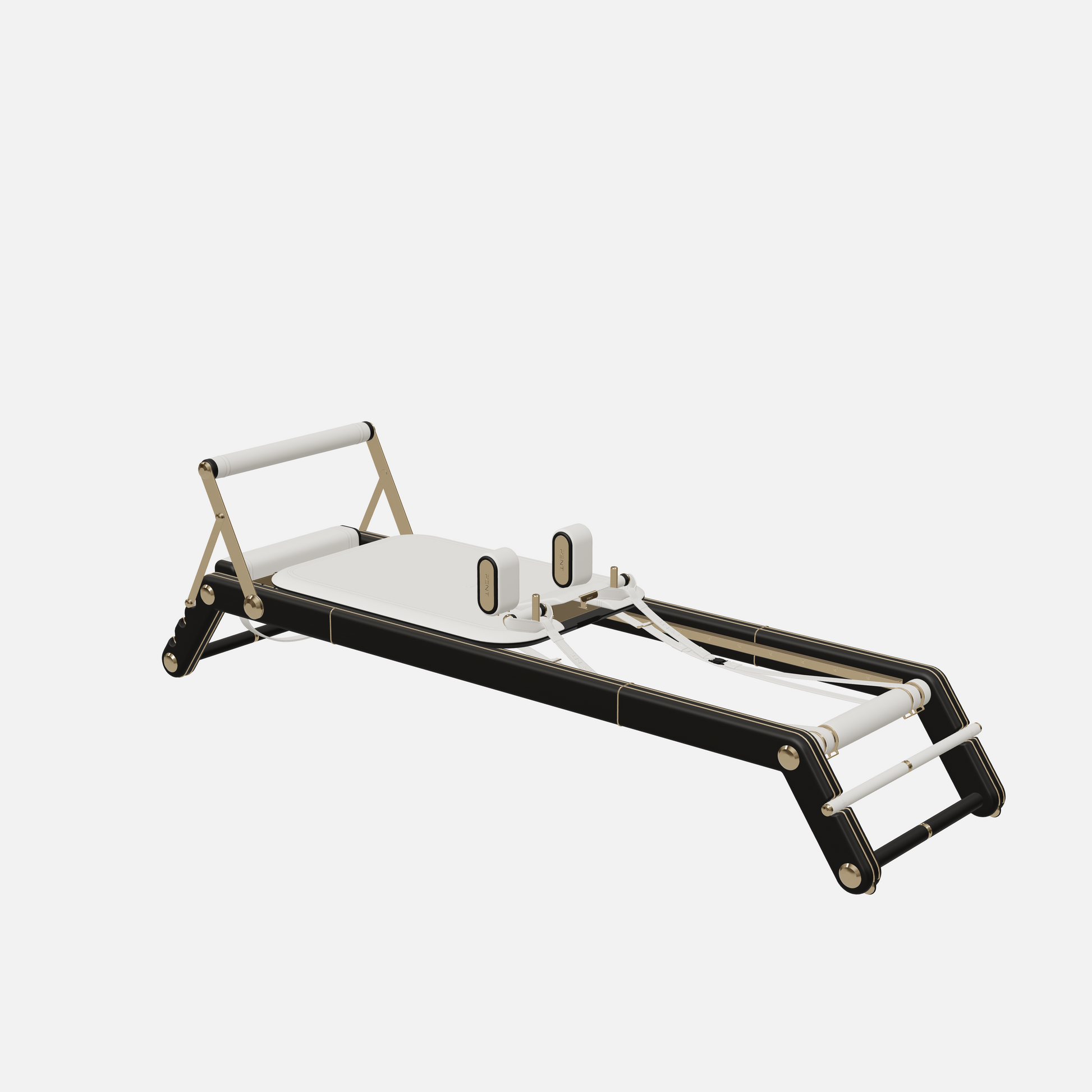 Joana Luxury Pilates Reformer — Gold, Black Ash, White