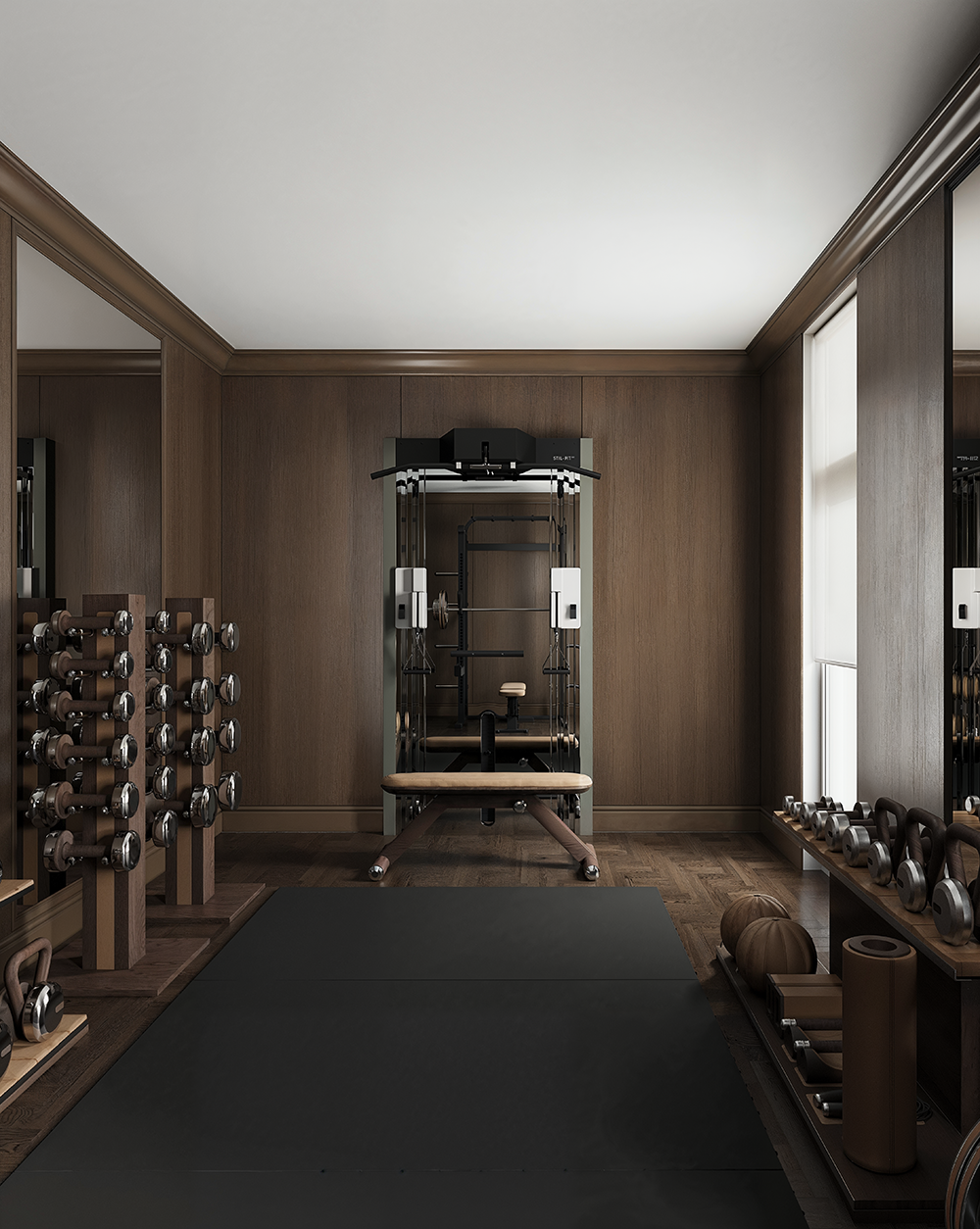 Premium Luxury Home Gym Design | Sportova