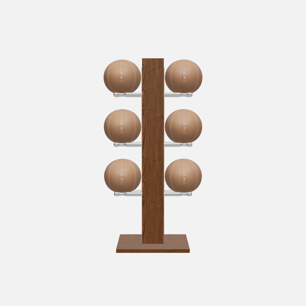 Moxa Vertical Leather Medicine Ball Set, Full