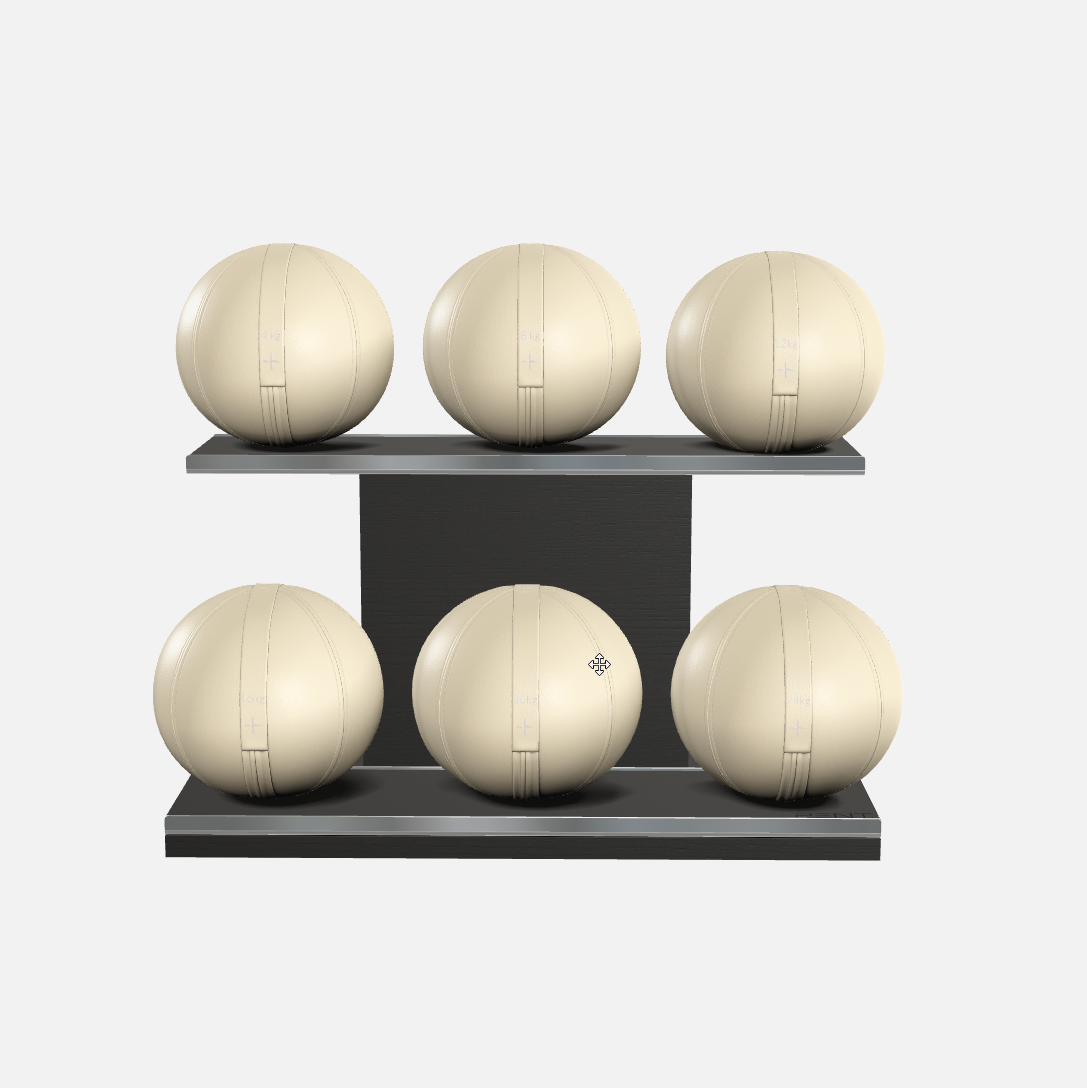 Moxa Leather Medicine Ball Set, Full