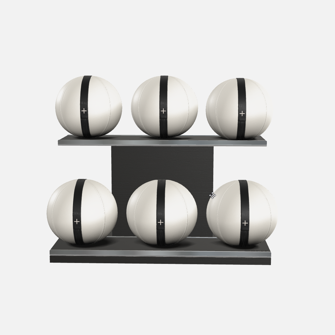 Moxa Leather Medicine Ball Set, Full