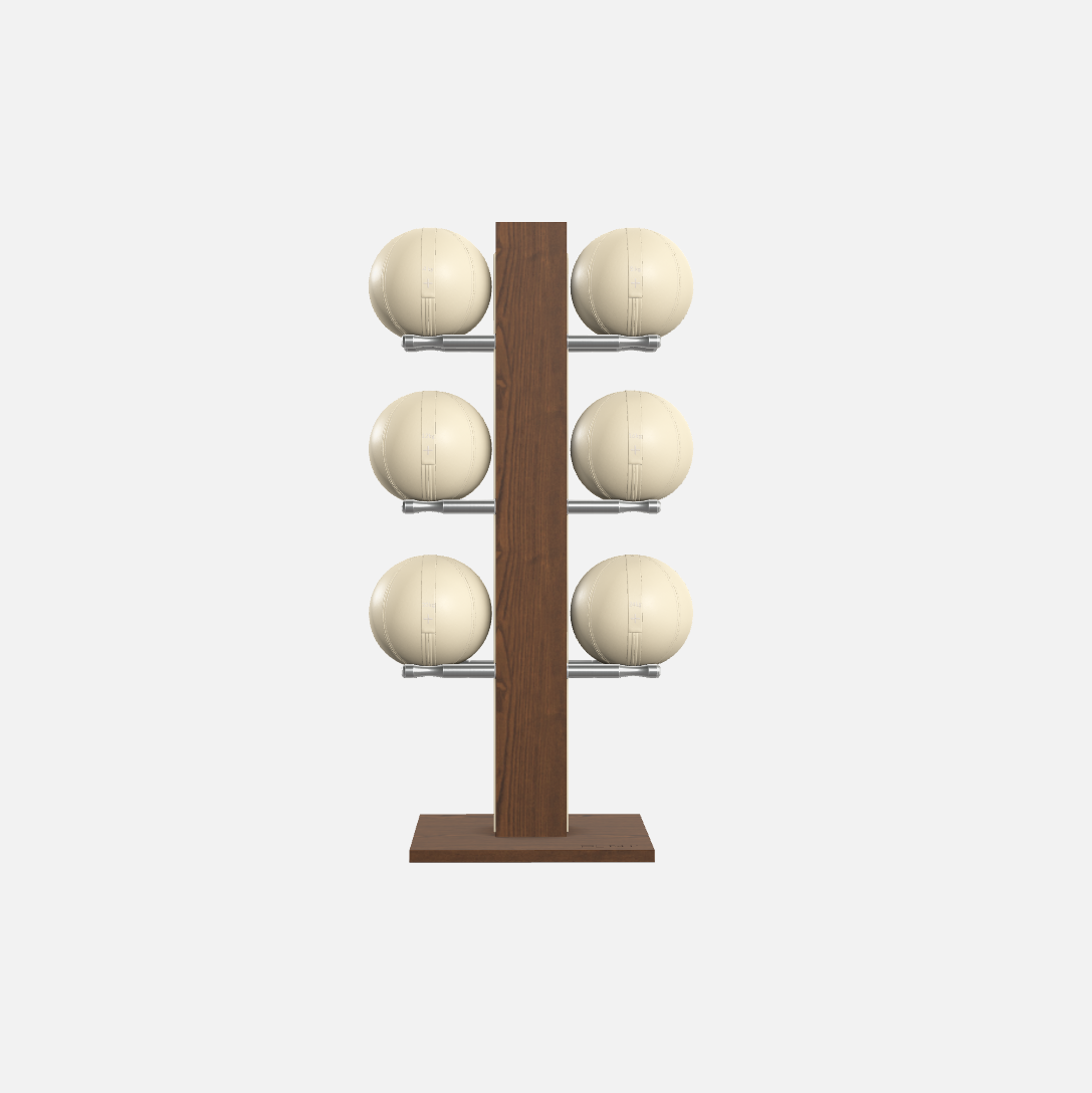 Moxa Vertical Leather Medicine Ball Set, Full