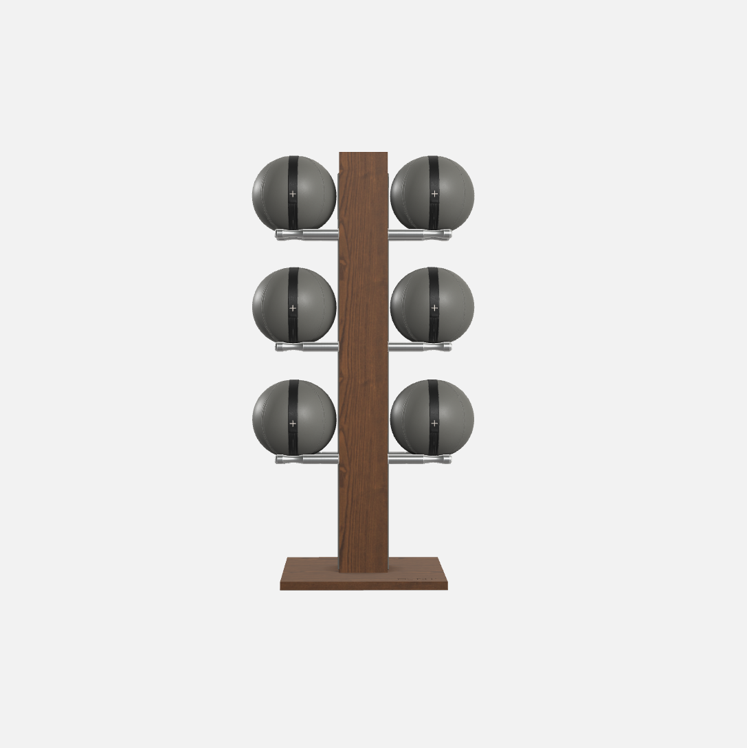 Moxa Vertical Leather Medicine Ball Set, Full