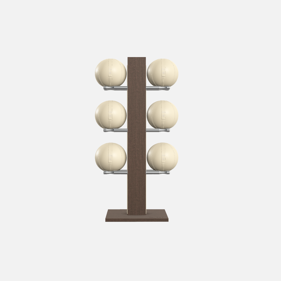 Moxa Vertical Leather Medicine Ball Set, Full