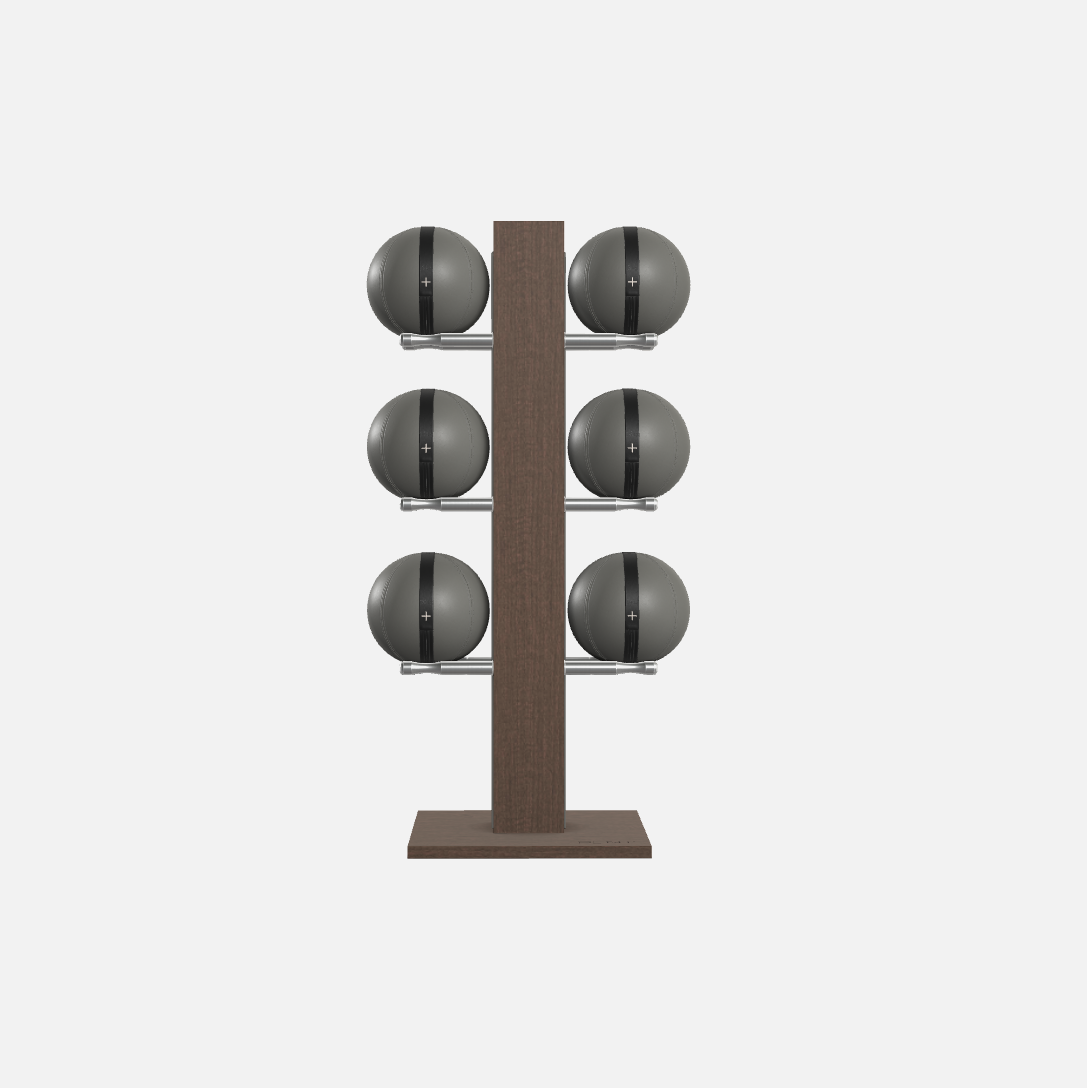 Moxa Vertical Leather Medicine Ball Set, Full