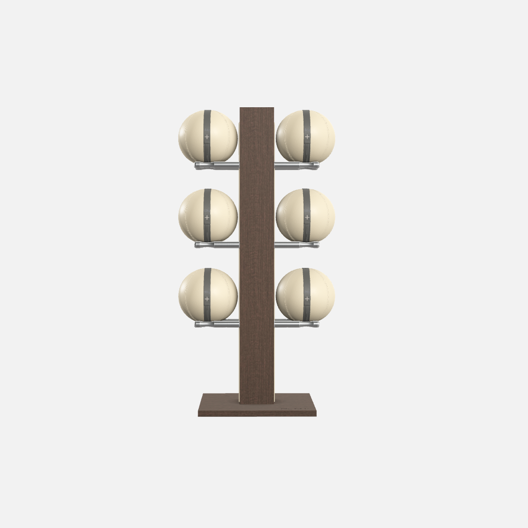 Moxa Vertical Leather Medicine Ball Set, Full