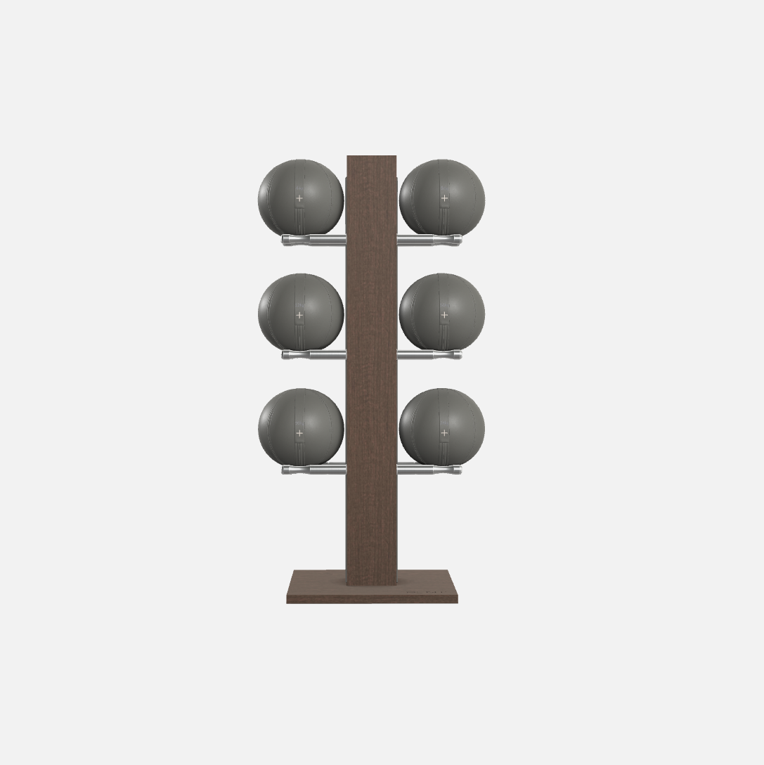 Moxa Vertical Leather Medicine Ball Set, Full