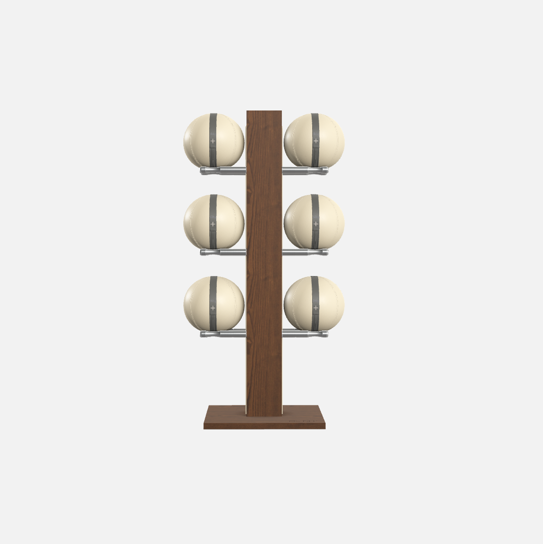Moxa Vertical Leather Medicine Ball Set, Full