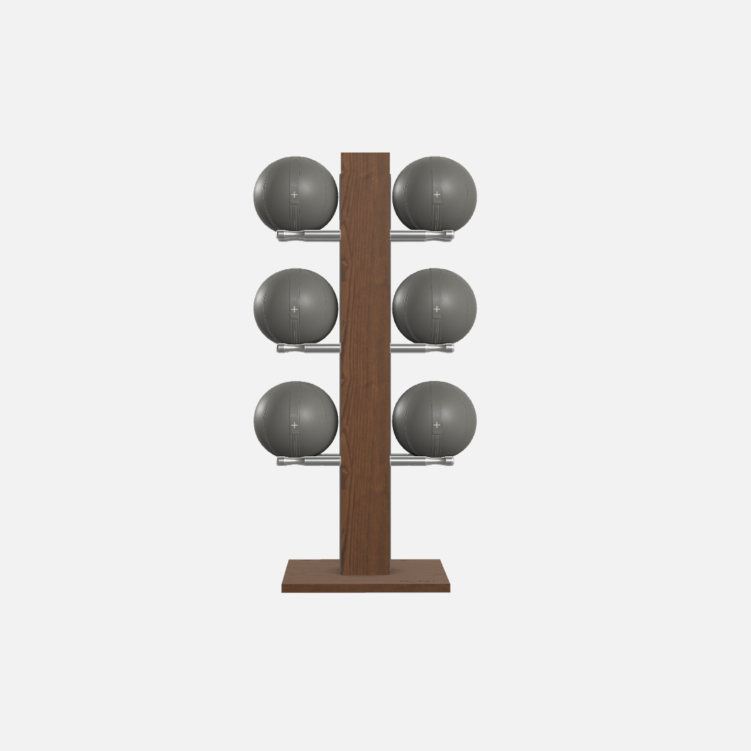 Moxa Vertical Leather Medicine Ball Set, Full