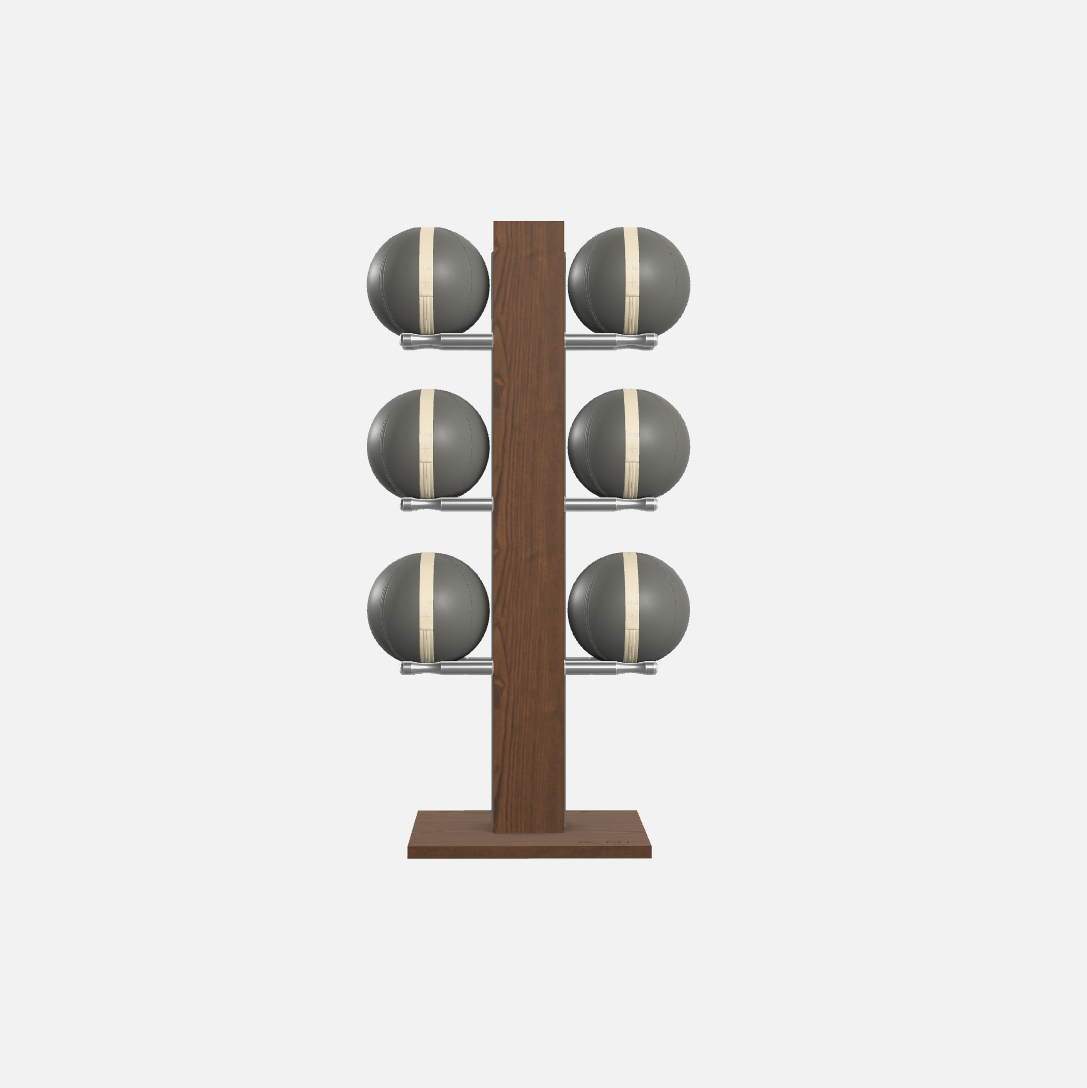 Moxa Vertical Leather Medicine Ball Set, Full
