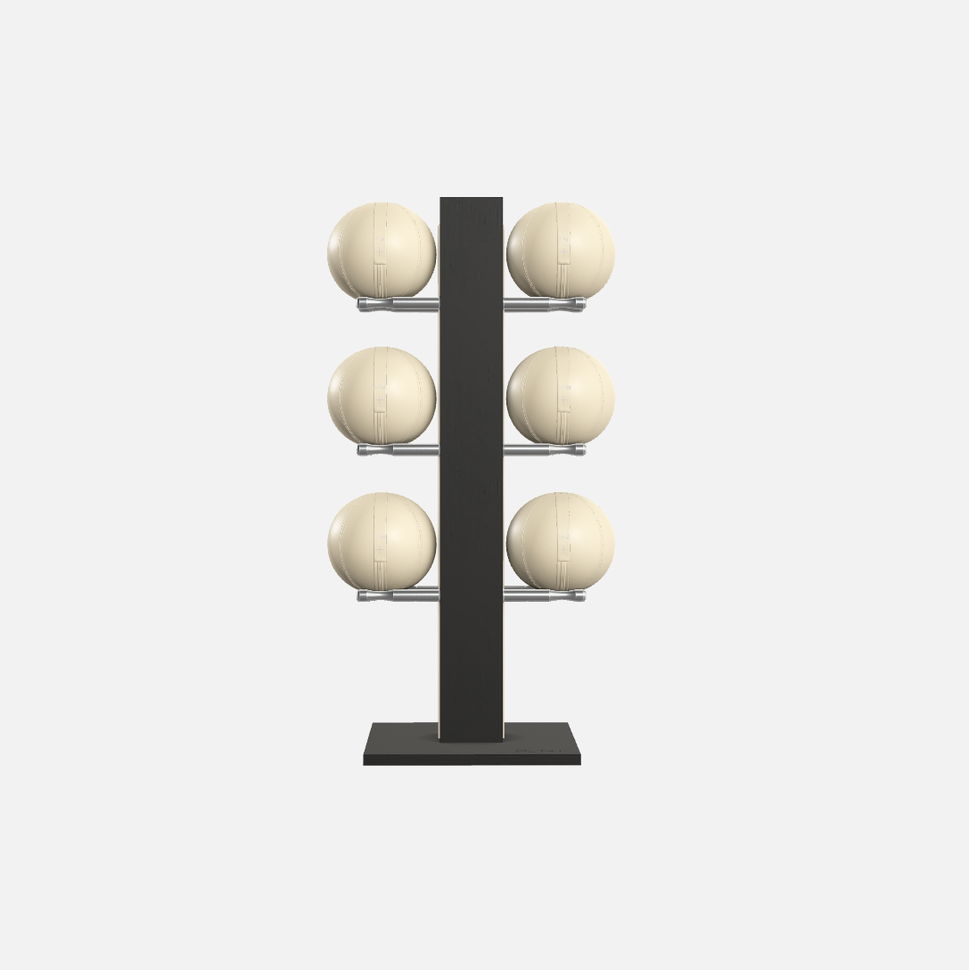 Moxa Vertical Leather Medicine Ball Set, Full