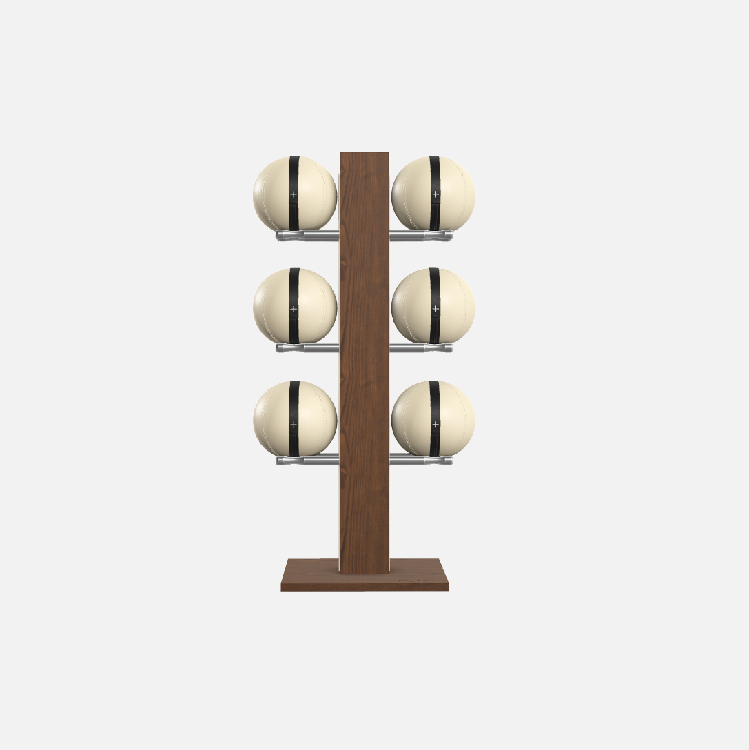 Moxa Vertical Leather Medicine Ball Set, Full