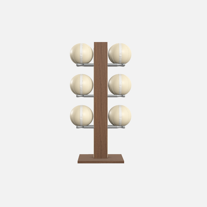 Moxa Vertical Leather Medicine Ball Set, Full lifestyle image