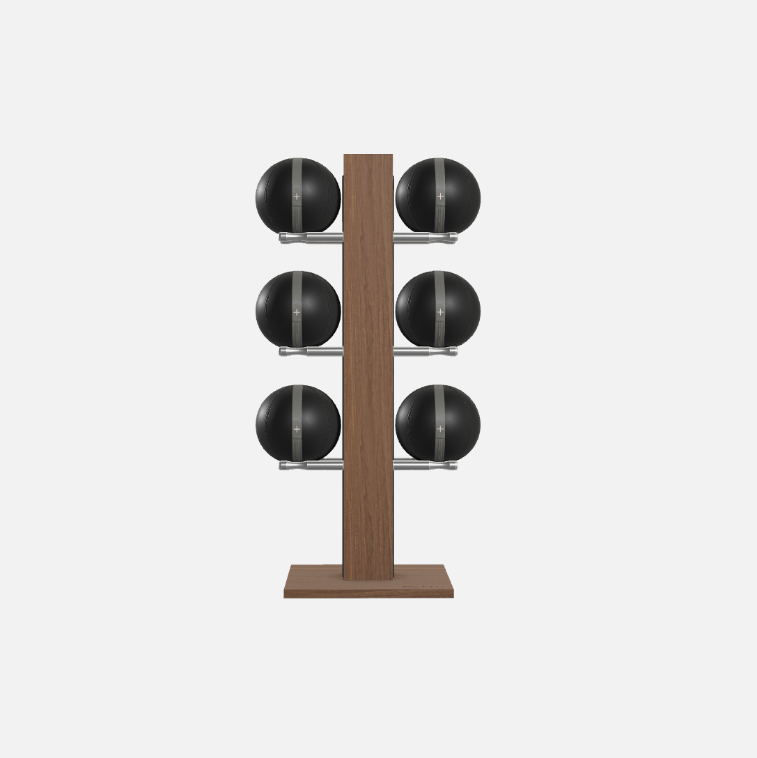 Moxa Vertical Leather Medicine Ball Set, Full