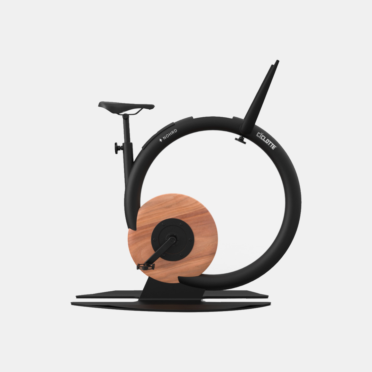 NOHrD Ciclotte Indoor Cycle - Cherry zoomed grey